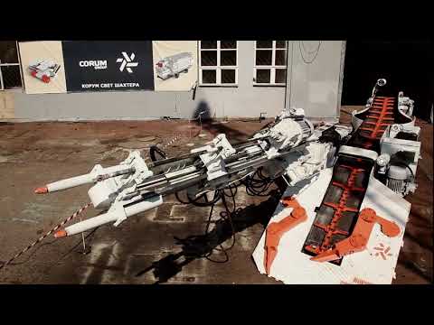 Drill-loading machine BPR in operation
